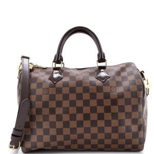 Louis Vuitton 30 Speedy Bandouliere Bag Damier